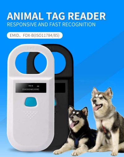 ISENVO 190A Pet Microchip Scanner Fast Recognition with Dogs
